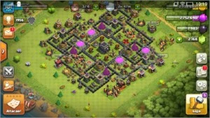 Conta Clash of clans cv8 Full possível troca nome