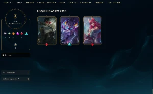 Contas lol Gold 4