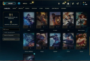 Conta Mestre com 26 Champs e 1 Skin ( 128 PDL ) - League of Legends LOL