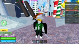 Conta de Blox fruit contas level 2550 [level maximo] - Roblox