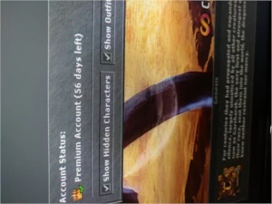 RP 82 Gentebra + MS + EK com 50 dias de Premium - Tibia
