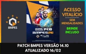 🧡 Patch Bmpes 2026 + Brinde┃Acesso Vitalício! - eFootball PES
