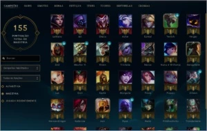 Contas league of legends com otimo mmr e varias skins LOL