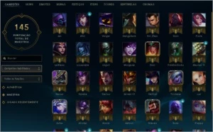 Contas league of legends com otimo mmr e varias skins LOL