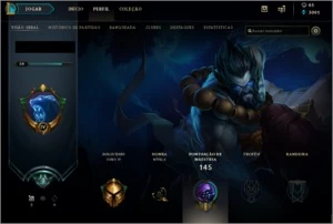 Contas league of legends com otimo mmr e varias skins LOL