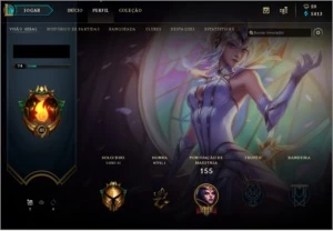Contas league of legends com otimo mmr e varias skins