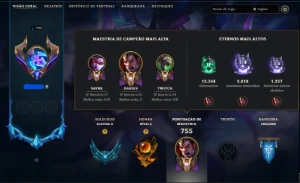 Conta Com Deus Rei Darius Divino [Gacha] | Lvl926 344 Skins - League of Legends LOL