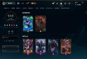 Bronze 4 com TODOS os Champs e 240 Skins ( MID / JG / TOP ) - League of Legends LOL