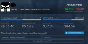 Conta Steam 23 jogos.