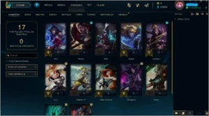 CONTA NV 20 EMAIL NÃO CONFIRMADO 1SKIN LENDARIA - League of Legends LOL