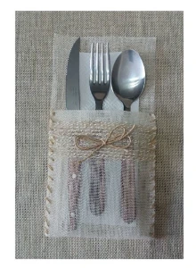 Porta-Talheres Artesanal - Materiais - Artesanato e Personalizados