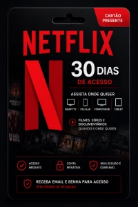 Netflix - Tela 30 dias - Assinaturas e Premium