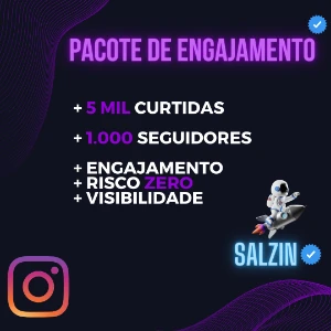 Pacote Engajamento Instagram - Serviços Digitais