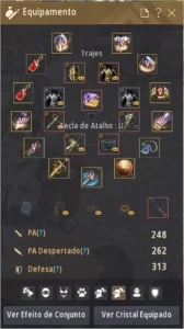 CONTA BDO -  261 - Warrior - POT INFINITA CONTA PAY TO WIN - Black Desert