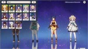 Ar23 Venti + Falcão ( Espada 5 ) Barbara c2 Noele c1 - Genshin Impact