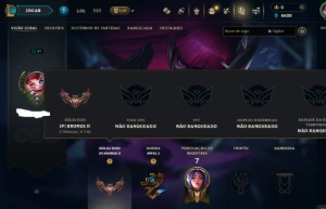 Lol Lvl 31, Bronze Ii, Skin Ultimate, Upada À Mão, 6K Ea - League of Legends