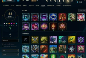 Lol Lvl 31, Bronze Ii, Skin Ultimate, Upada À Mão, 6K Ea - League of Legends