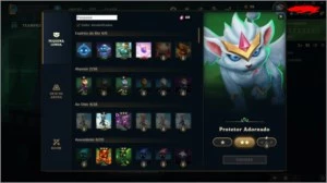 conta do lol todos campeao e 341 skin - League of Legends