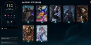 Conta de lol com varias maestrias querendo vender rapido - League of Legends