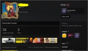conta steam 13 anos - Counter Strike CS