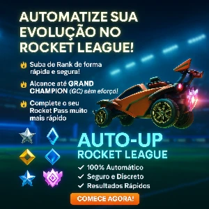 🚀 Auto-Up Rocket League | Suba de Rank Rápido até GC! 🚀