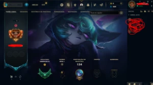 Conta Esmeralda 4 Solo duo com skin yasuo