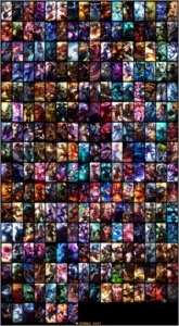 Conta LOL ouro V 247 skins todos os champs - League of Legends
