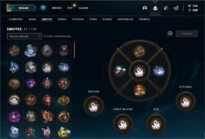 Conta prata 3 com 91 Champs e 49 Skins - League of Legends LOL