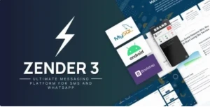 Zender Saas Sms E Whatzapp Chatbots Openai Gemini - Outros
