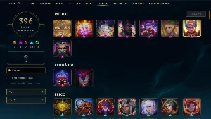 Conta LOL Nível 503 PREMIUM – Coleção Exclusiva com 477 Skin - League of Legends