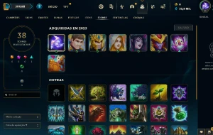 Conta Ferro 4 [0% Winrate] Email Nao Confirmado Afundada - League of Legends LOL