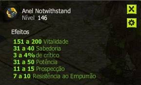 Set  Força/potencia Over Level 148+ , Arma + Gelano 120 Vit - Dofus