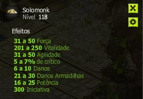 Set  Força/potencia Over Level 148+ , Arma + Gelano 120 Vit - Dofus