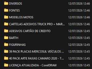 Pacote Completo com 1.500 Adesivos Editáveis para Motos! - Artes e Templates Artes Canva
