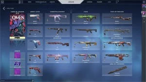 CONTA VALORANT - 500R$ GASTOS EM SKINS