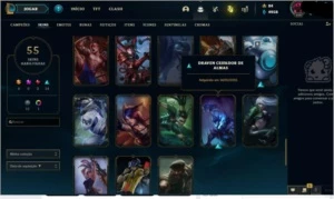 Conta lol platina1 - League of Legends