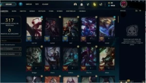 Conta lol platina1 - League of Legends