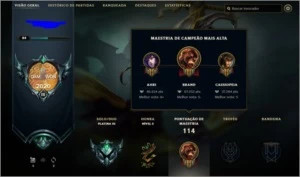 Conta lol lvl 84 - League of Legends