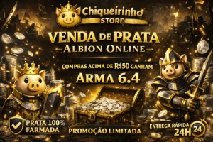 (Melhor Preço) Prata Com Brinde Albion Online America 24H
