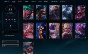 Conta LOL Diamante 2 - LVL 149 - Quase Todos Champions - 38 - League of Legends