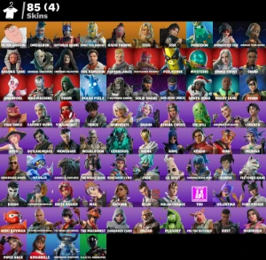 Conta Fortnite | 85 Skins | Outlaw Midas | Entrega automátic