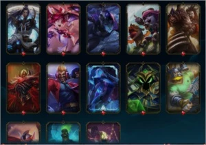 Conta level 112 todos campeões diamante IV 199skinns - League of Legends LOL
