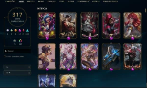 Conta lol mono lux e swain, atualmente ouro 2 - League of Legends