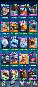 Conta de Clash Royale