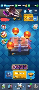 Conta de Clash Royale
