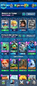 Conta de Clash Royale