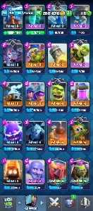 Conta de Clash Royale