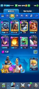 Conta de Clash Royale