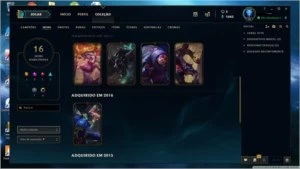 Conta LOL LVL 70 Prata 5 - League of Legends
