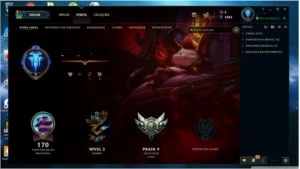Conta LOL LVL 70 Prata 5 - League of Legends